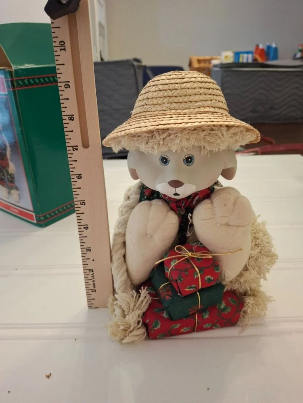 VTG House of Lloyd Christmas Around the World Floyd Bunny Rabbit Doll w Box 1994